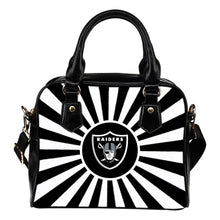 Load image into Gallery viewer, Central Awesome Paramount Luxury Oakland Raiders Shoulder Handbags