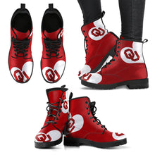 Load image into Gallery viewer, Enormous Lovely Hearts With Oklahoma Sooners Boots