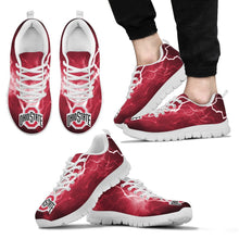 Load image into Gallery viewer, Ohio State Buckeyes Thunder Power Sneakers