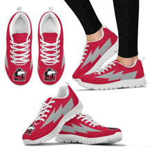 Load image into Gallery viewer, Cute Northern Illinois Huskies Sneakers Thunder Lightning Amazing Logo