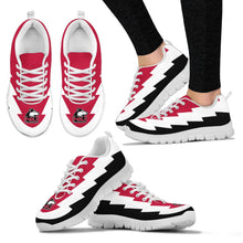 Load image into Gallery viewer, Nice Northern Illinois Huskies Sneakers Jagged Saws Creative Draw