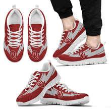Load image into Gallery viewer, Three Amazing Good Line Charming Logo Oklahoma Sooners Sneakers