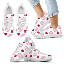 Load image into Gallery viewer, Sweeten Dreamy Love Pattern With Logo Oakland Athletics Sneakers