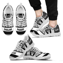 Load image into Gallery viewer, Three Impressing Point Of Logo Oakland Raiders Sneakers