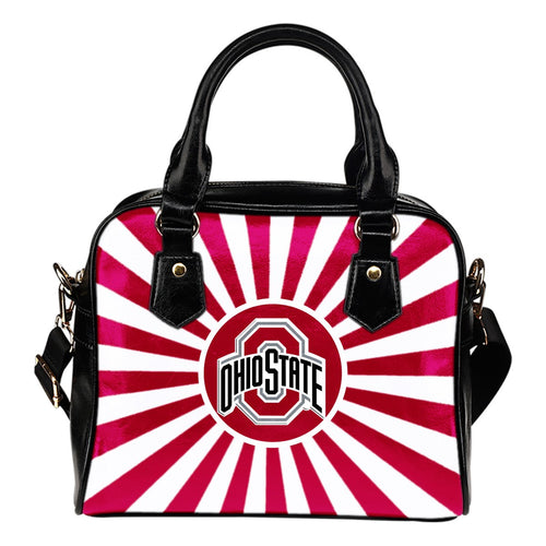 Central Awesome Paramount Luxury Ohio State Buckeyes Shoulder Handbags