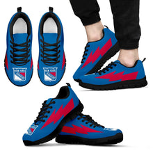 Load image into Gallery viewer, Nice Style New York Rangers Sneakers Thunder Lightning Amazing Logo