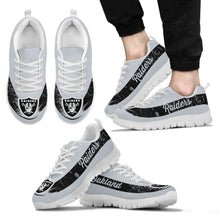 Load image into Gallery viewer, Cool Line Logo Oakland Raiders Sneakers