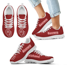 Load image into Gallery viewer, Magnificent Oklahoma Sooners Amazing Logo Sneakers