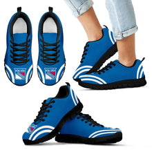 Load image into Gallery viewer, Lovely Curves Stunning Logo Icon New York Rangers Sneakers