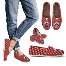 Load image into Gallery viewer, Red Valentine Cosy Atmosphere New York Mets Casual Shoes