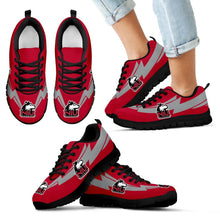 Load image into Gallery viewer, Three Amazing Good Line Charming Logo Northern Illinois Huskies Sneakers
