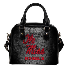 Load image into Gallery viewer, Wall Break Ole Miss Rebels Shoulder Handbags Women Purse