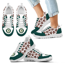 Load image into Gallery viewer, Great Football Love Frame Oakland Athletics Sneakers