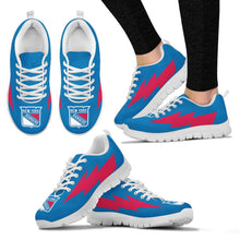 Load image into Gallery viewer, Nice Style New York Rangers Sneakers Thunder Lightning Amazing Logo