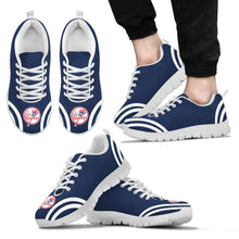 Load image into Gallery viewer, Lovely Curves Stunning Logo Icon New York Yankees Sneakers