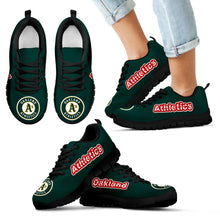 Load image into Gallery viewer, Magnificent Oakland Athletics Amazing Logo Sneakers
