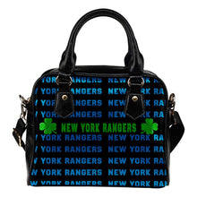 Load image into Gallery viewer, Colorful New York Rangers Stunning Letters Shoulder Handbags