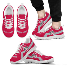 Load image into Gallery viewer, Ohio State Buckeyes Line Logo Sneakers