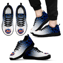 Load image into Gallery viewer, Leopard Pattern Awesome New York Mets Sneakers