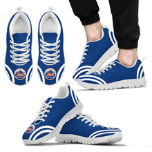 Load image into Gallery viewer, Lovely Curves Stunning Logo Icon New York Mets Sneakers