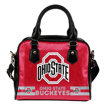 Load image into Gallery viewer, Ohio State Buckeyes For Life Shoulder Handbags