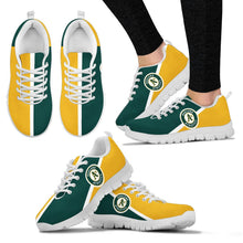 Load image into Gallery viewer, Dynamic Aparted Colours Beautiful Logo Oakland Athletics Sneakers