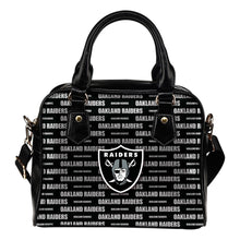 Load image into Gallery viewer, Nice Little Logo Oakland Raiders Shoulder Handbags