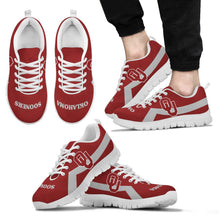 Load image into Gallery viewer, Oklahoma Sooners Line Logo Sneakers