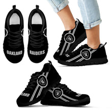 Load image into Gallery viewer, Fall Of Light Oakland Raiders Sneakers