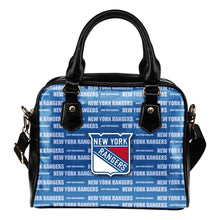 Load image into Gallery viewer, Nice Little Logo New York Rangers Shoulder Handbags