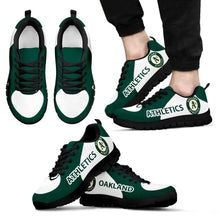 Load image into Gallery viewer, Oakland Athletics Top Logo Sneakers