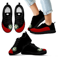 Load image into Gallery viewer, Valentine Love Red Colorful Oakland Athletics Sneakers