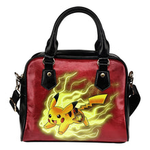 Load image into Gallery viewer, Pikachu Angry Moment Ottawa Senators Shoulder Handbags