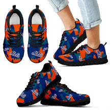 Load image into Gallery viewer, New York Mets Cotton Camouflage Fabric Military Solider Style Sneakers
