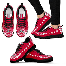 Load image into Gallery viewer, Line Of Stars Victory Ohio State Buckeyes Sneakers