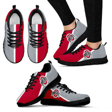 Load image into Gallery viewer, Dynamic Aparted Colours Beautiful Logo Ohio State Buckeyes Sneakers
