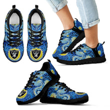 Load image into Gallery viewer, Sky Style Art Nigh Exciting Oakland Raiders Sneakers
