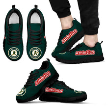 Load image into Gallery viewer, Magnificent Oakland Athletics Amazing Logo Sneakers