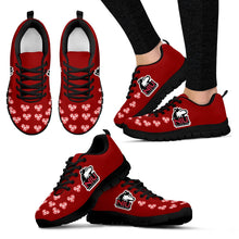 Load image into Gallery viewer, Love Extreme Emotion Pretty Logo Northern Illinois Huskies Sneakers
