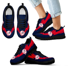 Load image into Gallery viewer, Three Amazing Good Line Charming Logo New York Yankees Sneakers