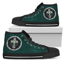 Load image into Gallery viewer, I Can Do All Things Through Christ Who Strengthens Me Oakland Athletics High Top Shoes