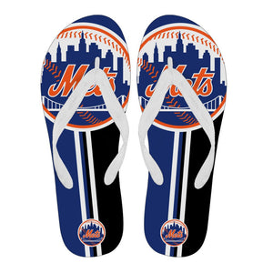 Great New York Mets Fan Gift Two Main Colors Flip Flops