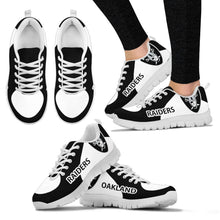 Load image into Gallery viewer, Oakland Raiders Top Logo Sneakers