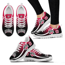 Load image into Gallery viewer, Mystery Straight Line Up Ohio State Buckeyes Sneakers