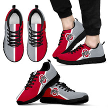 Load image into Gallery viewer, Dynamic Aparted Colours Beautiful Logo Ohio State Buckeyes Sneakers