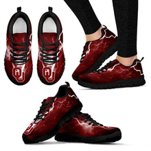 Load image into Gallery viewer, Oklahoma Sooners Thunder Power Sneakers
