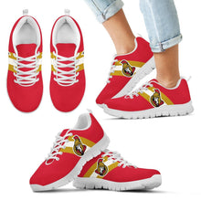 Load image into Gallery viewer, Three Colors Vertical Ottawa Senators Sneakers
