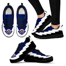 Load image into Gallery viewer, Best Incredible New York Mets Sneakers Jagged Saws Creative Draw