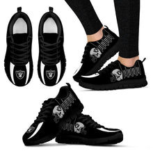 Load image into Gallery viewer, Vintage Four Flags With Streaks Oakland Raiders Sneakers