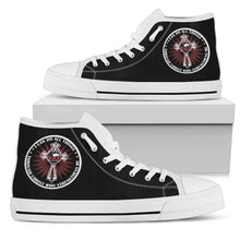 Load image into Gallery viewer, I Can Do All Things Through Christ Who Strengthens Me Northern Illinois Huskies High Top Shoes